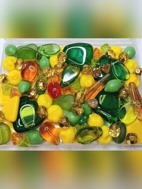 Czech glass beads loose mix 100pcs Jewelry Making